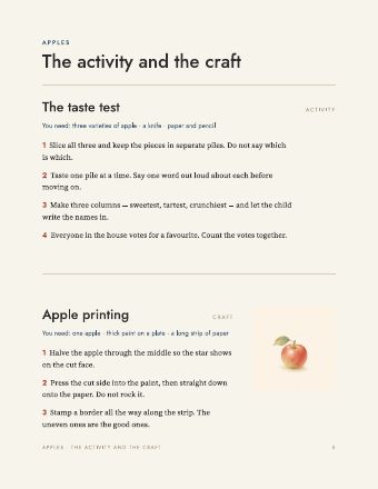Page 5: The activity and the craft