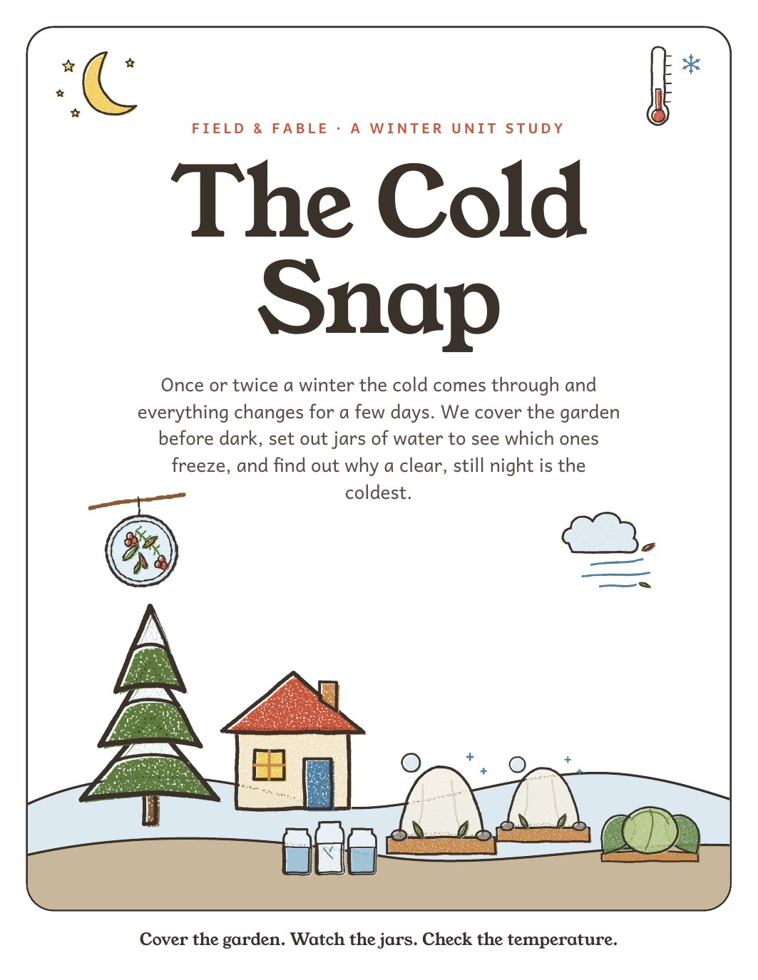 The cover of the The Cold Snap unit.