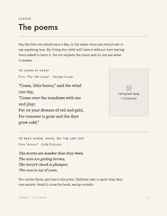 Page 3: The poems