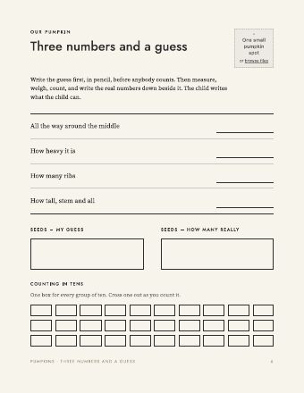 Page 6: Three numbers and a guess
