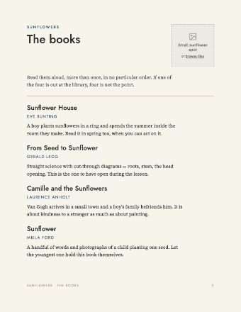 Page 2: The books